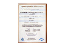 ISO9000英文版证书