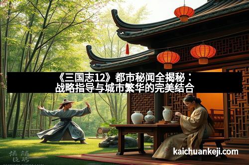 《三国志12》都市秘闻全揭秘：战略指导与城市繁华的完美结合